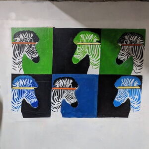 Colourful Zebra - Nika Danelia