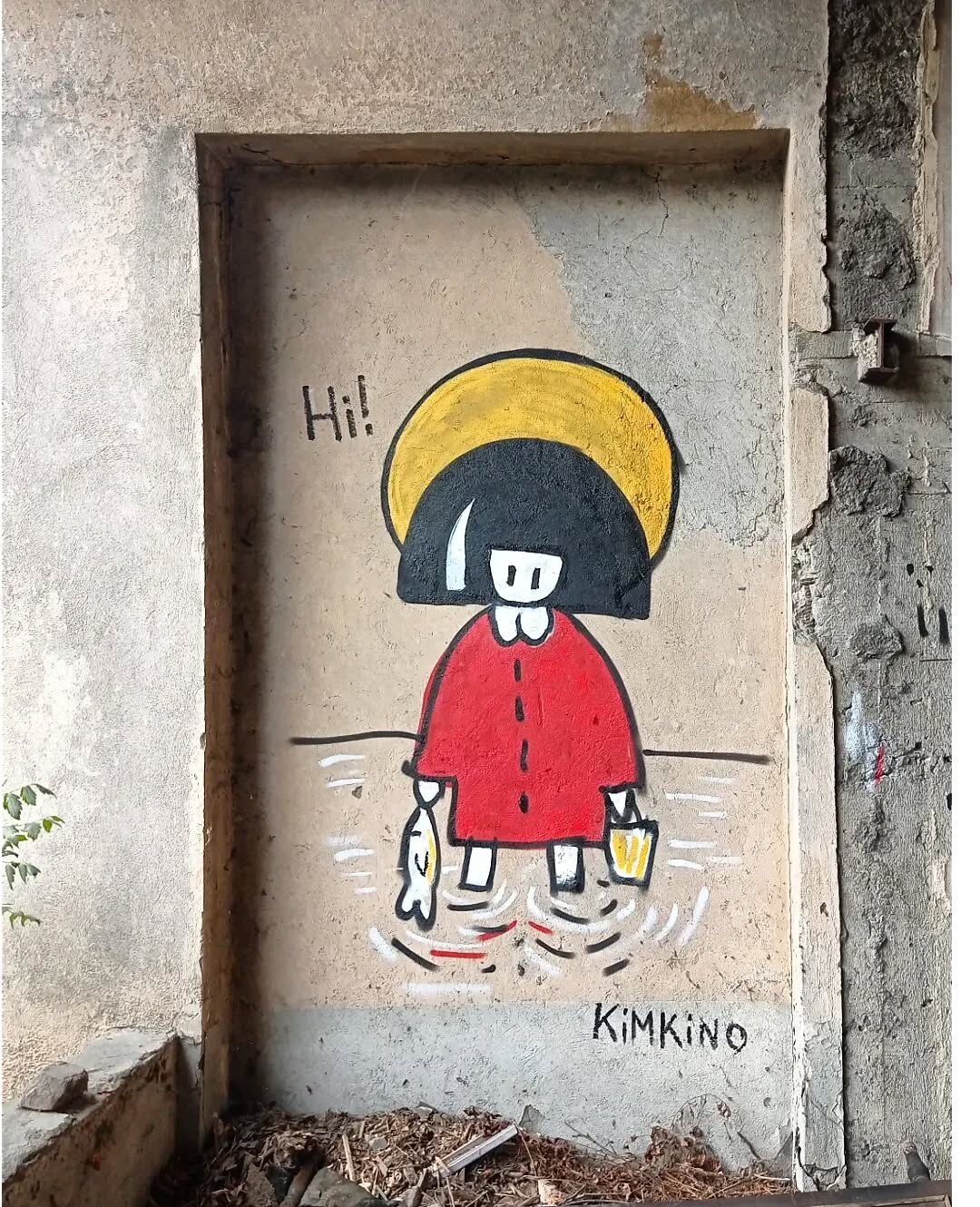 Momo as Pirosmani's Fisherman