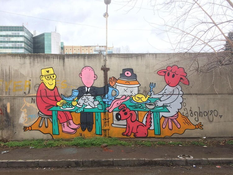 © Street Art in Georgia