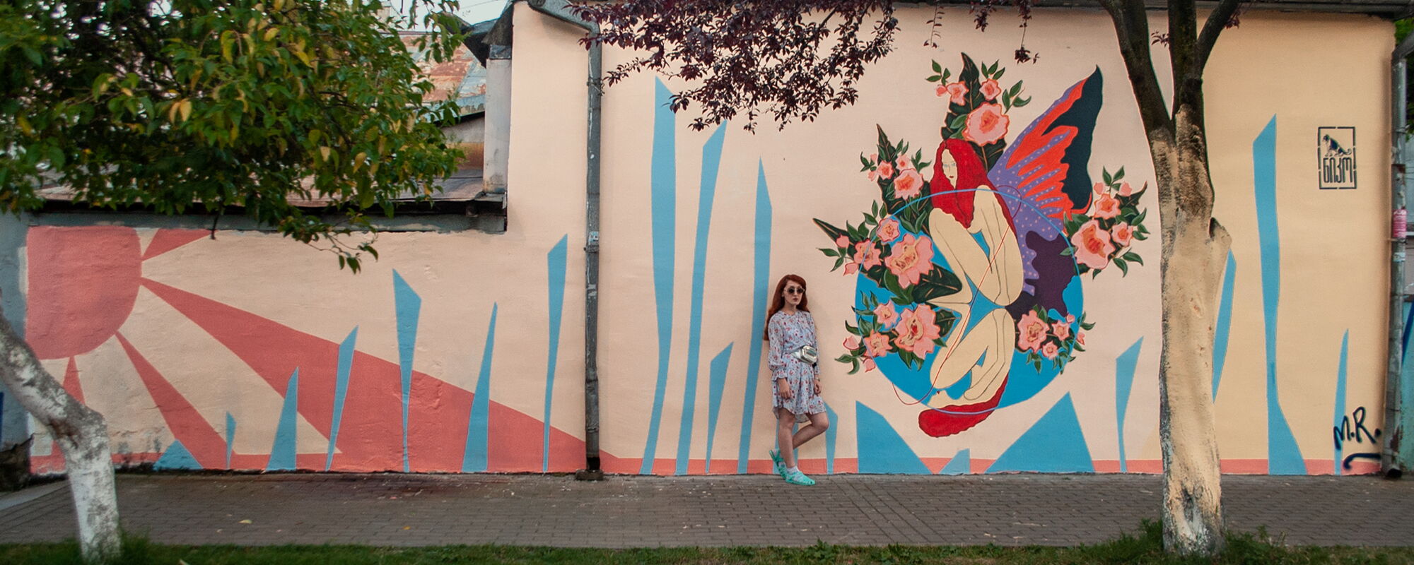 Butterfly Girl in Red - Mariam Ramishvili