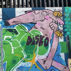 Fox and Mushrooms - Disko