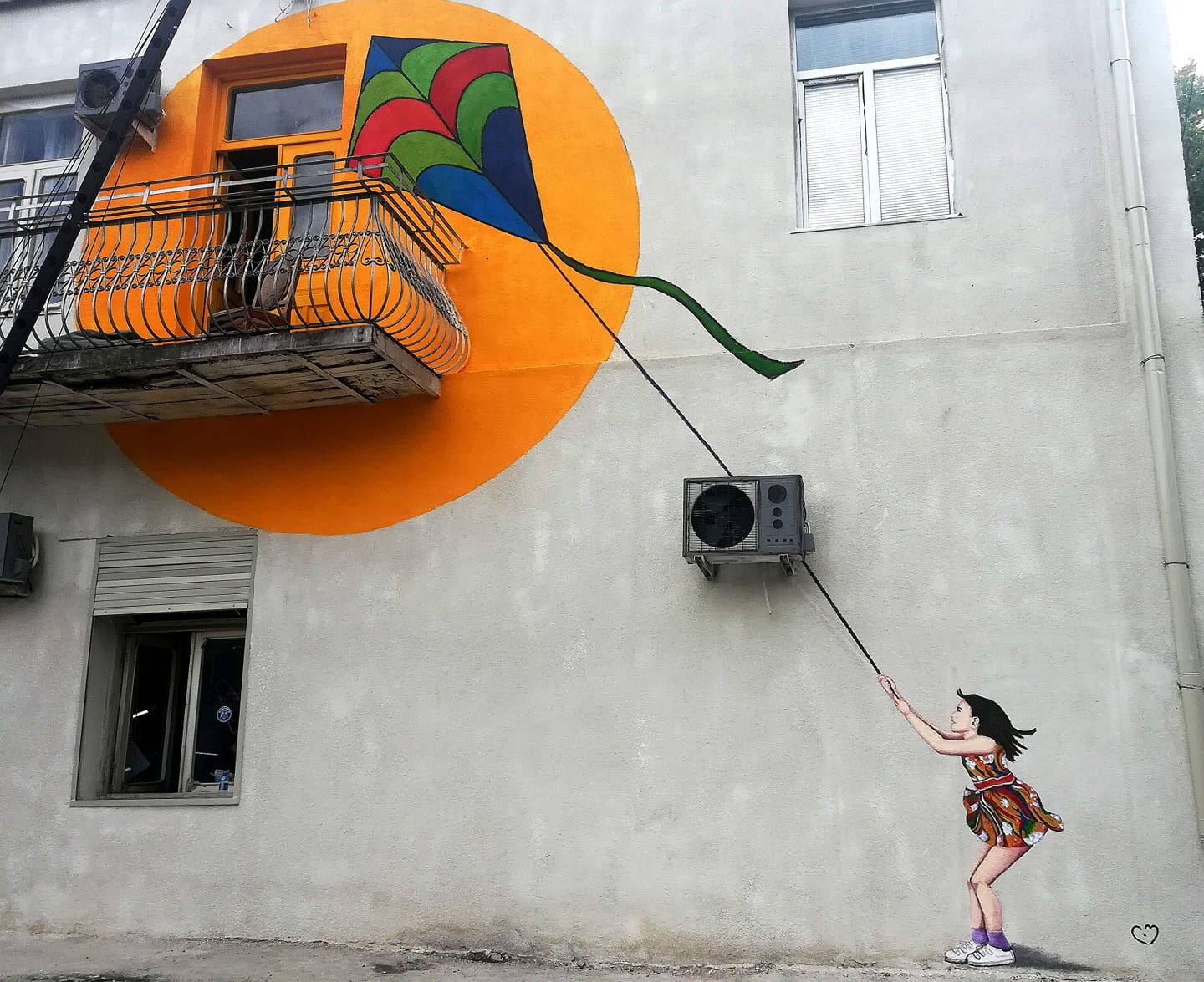 Girl with a Kite