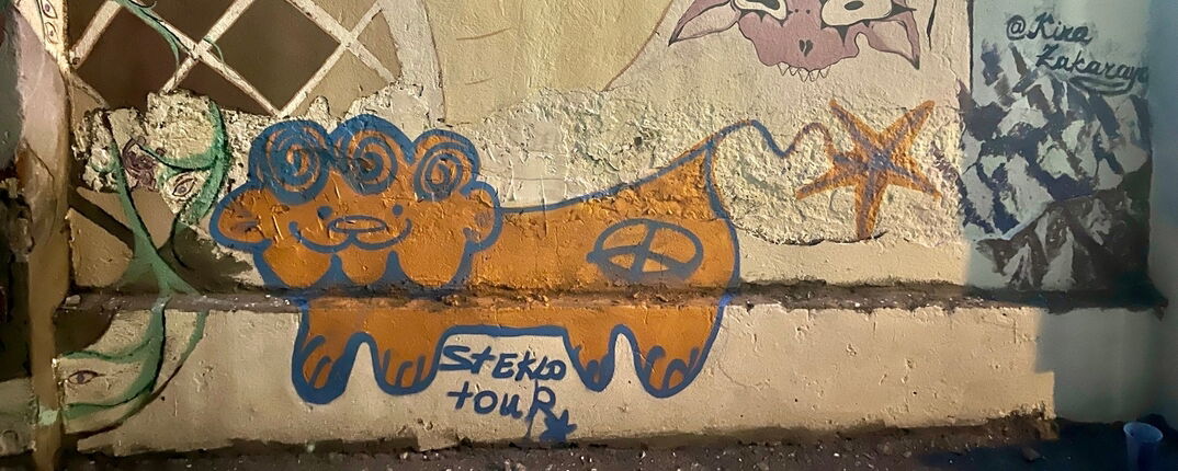 Yellow Lion with a Star-tail