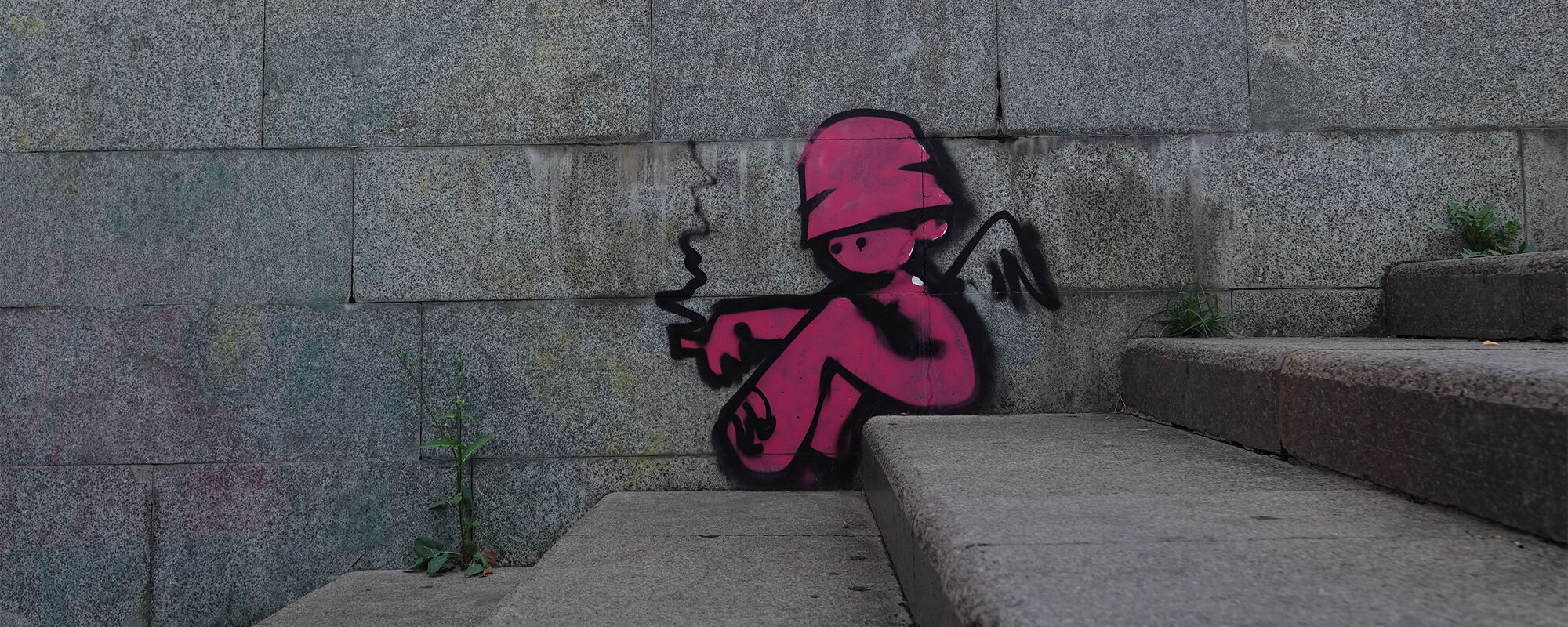 Pink smoking - Knopa