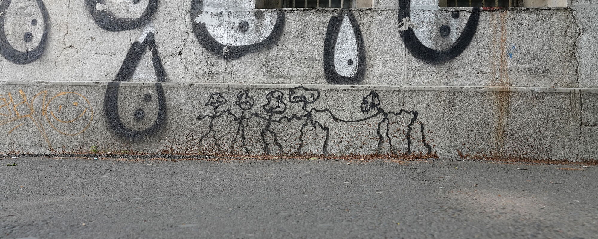 Jitter People with a dog