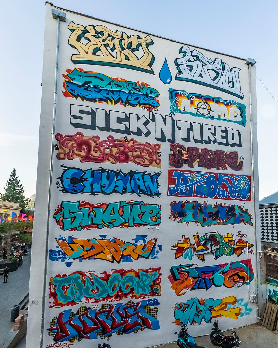16 Georgian graffiti artists