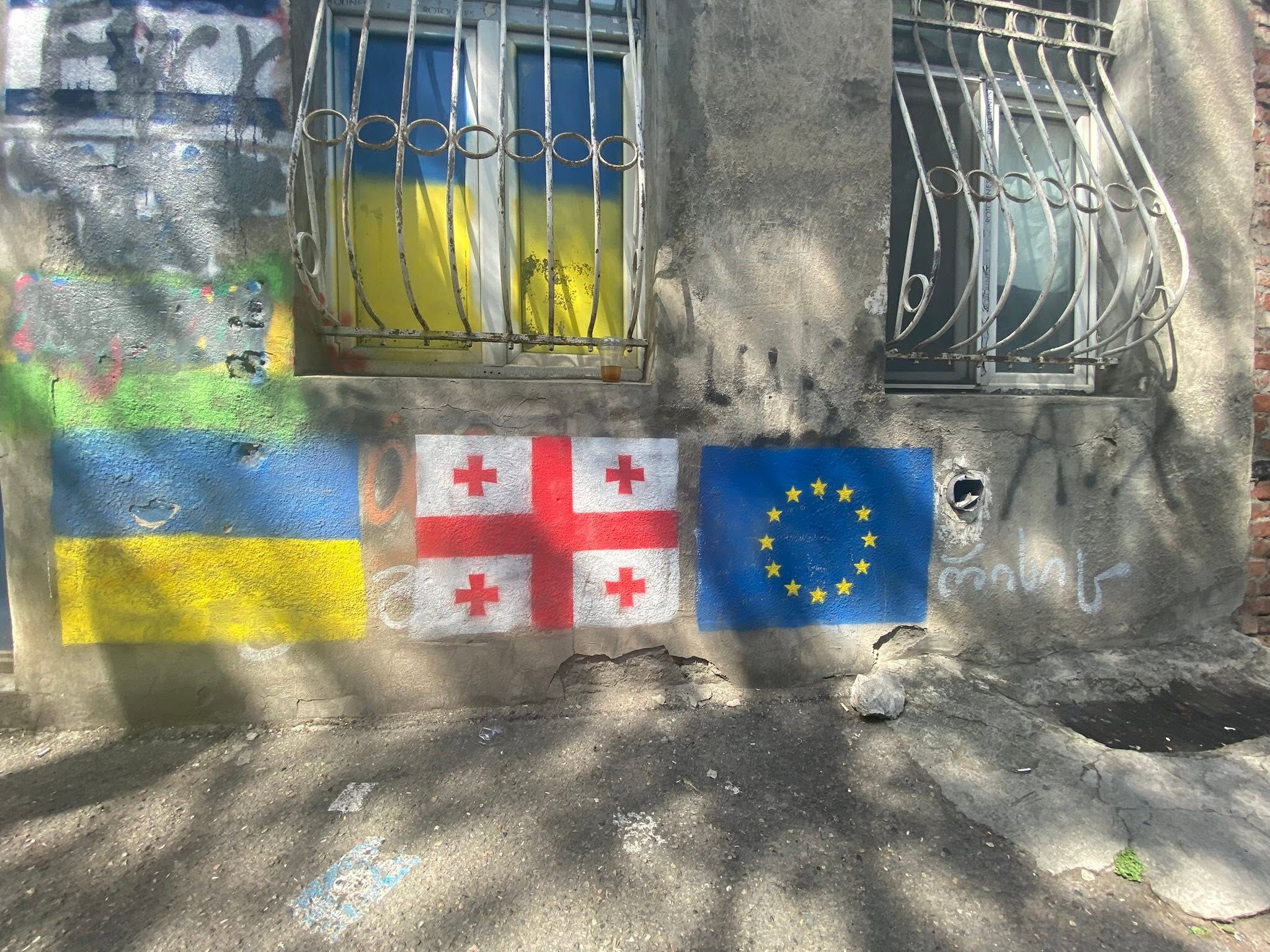 Ukraine Georgia Europe - Fuck Ruzzia
